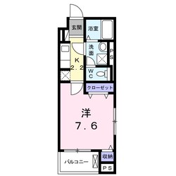 三ヶ森駅 徒歩1分 2階の物件間取画像